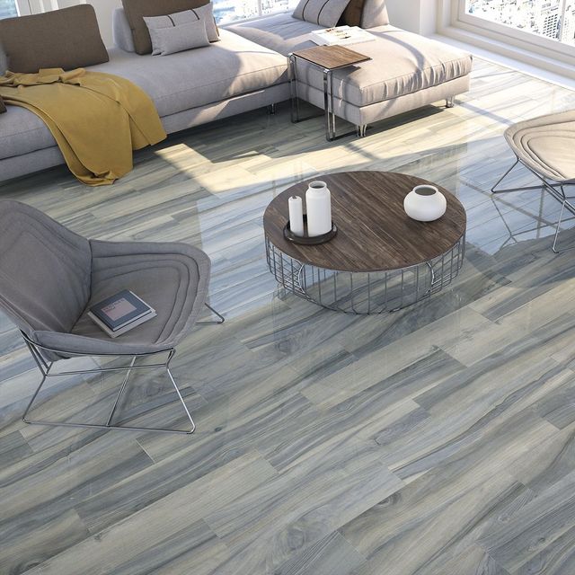 Porcelanico pulido 20x120 Time white,blue y grey