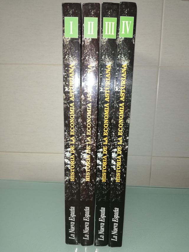 HISTORIA DE LA ECONOMIA ASTURIANA.4 TOMOS