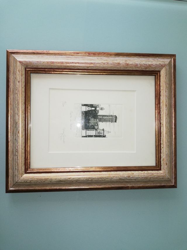 GRABADO/CUADRO ORIGINAL DINO CONEDO