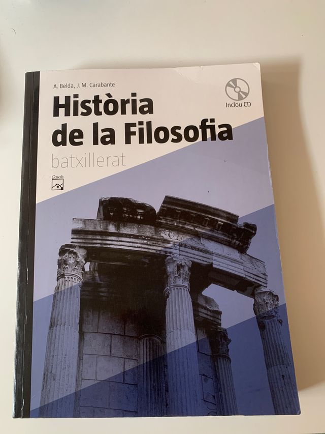 Història De La Filosofia Batxillerat Casals De Segunda Mano Por 10 Eur Història De La Filosofia Batxillerat Casals De Segunda Mano Por 10 Eur