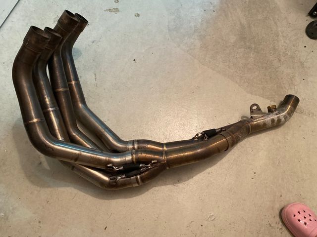 Túbo de Escape Completo Honda Hornet