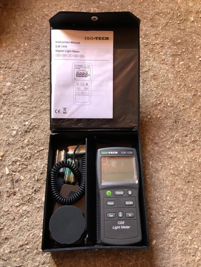 Medidor de luz / Luxómetro
