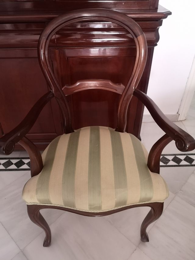 sillón isabelino
