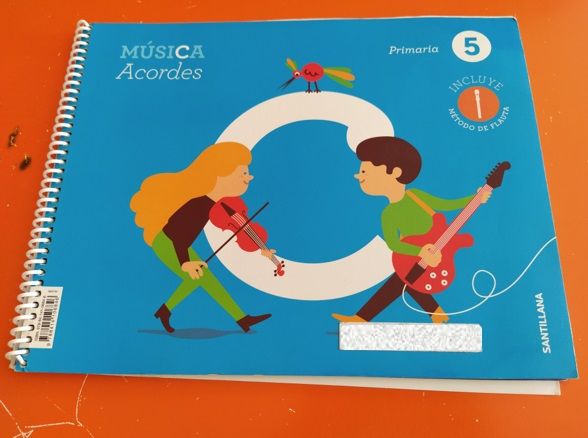 Libro texto - música 5º primaria