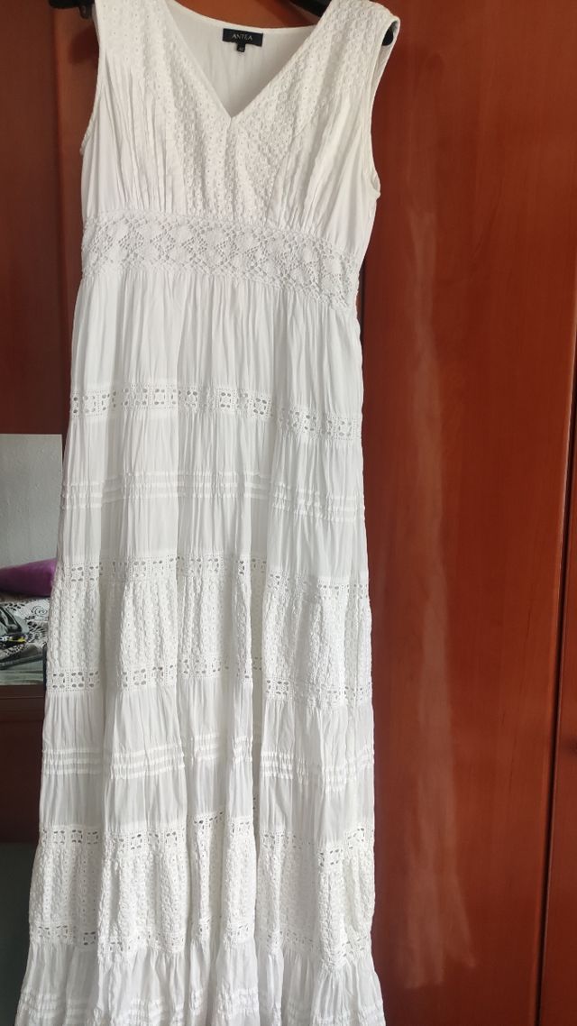 vestido ibicenco Antea