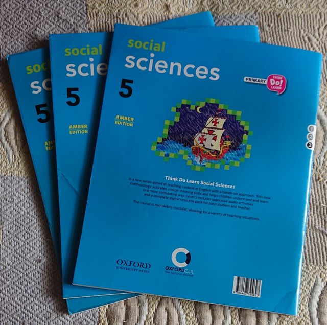 Libros Social Sciences 5 primaria