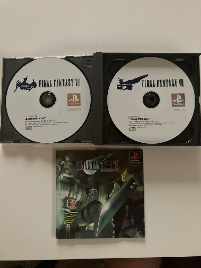 Final Fantasy VII NTSC Japonés. Playstation