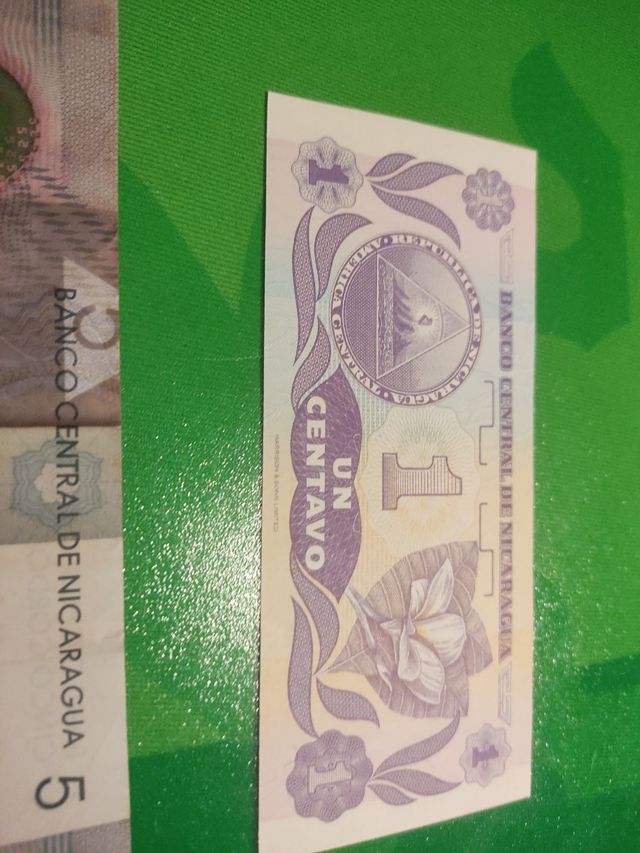 billete de Nicaragua