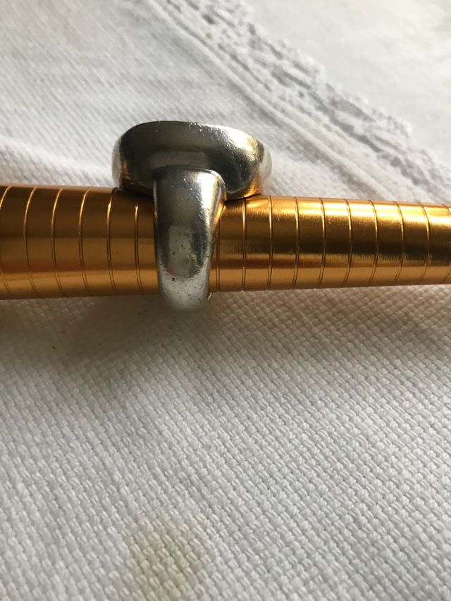 ANELLO GRANDE IN ARGENTO E PIETRA NATURALE