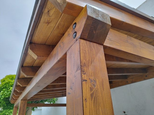 porches de madera