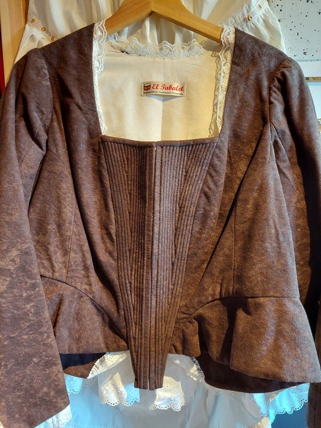 Corpiño indumentaria valenciana 