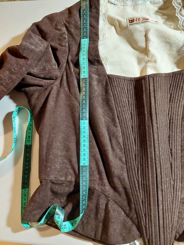 Corpiño indumentaria valenciana 