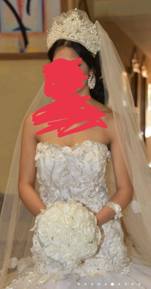 vestido novia echo por ismael fernández