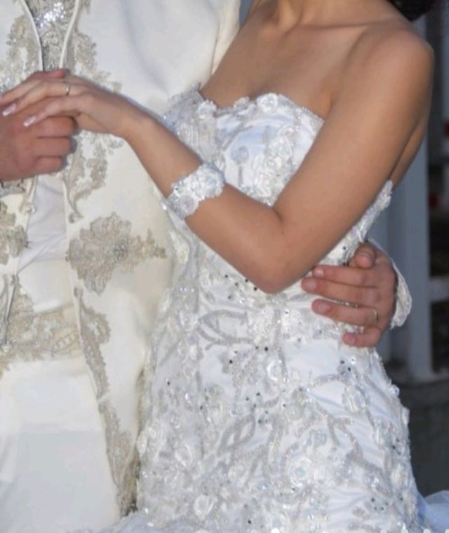 vestido novia echo por ismael fernández