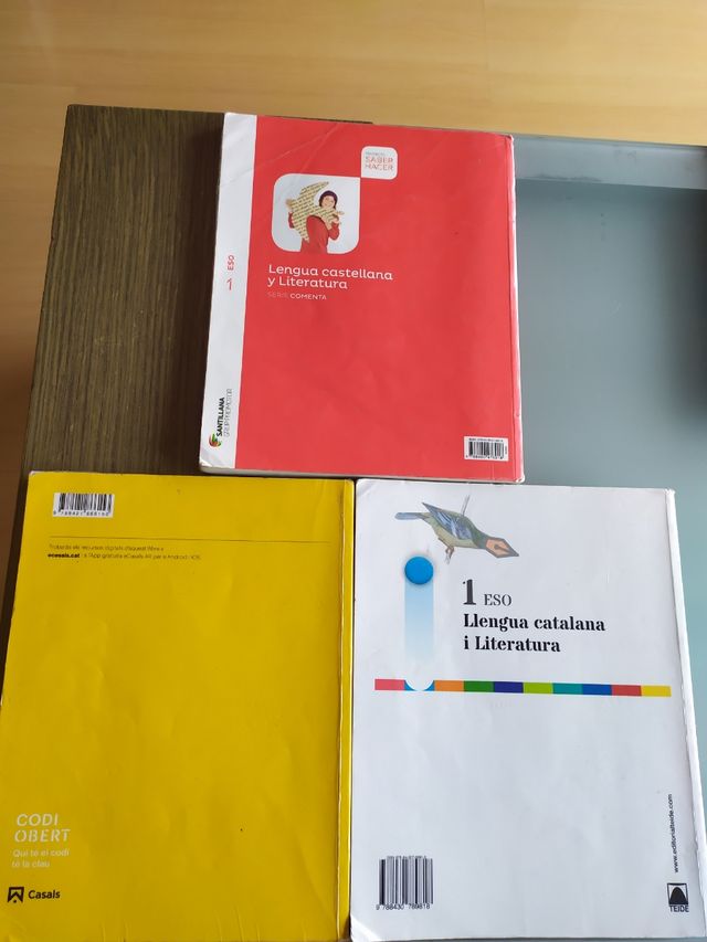 LIBROS 1 ESO/LLIBRES 1 ESO