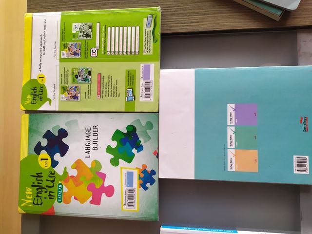 LIBROS 1 ESO/LLIBRES 1 ESO