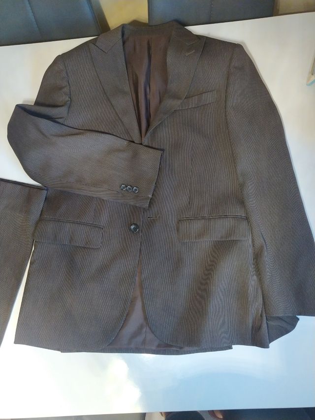 trage de hombre talla 40 de chaqueta talla 46