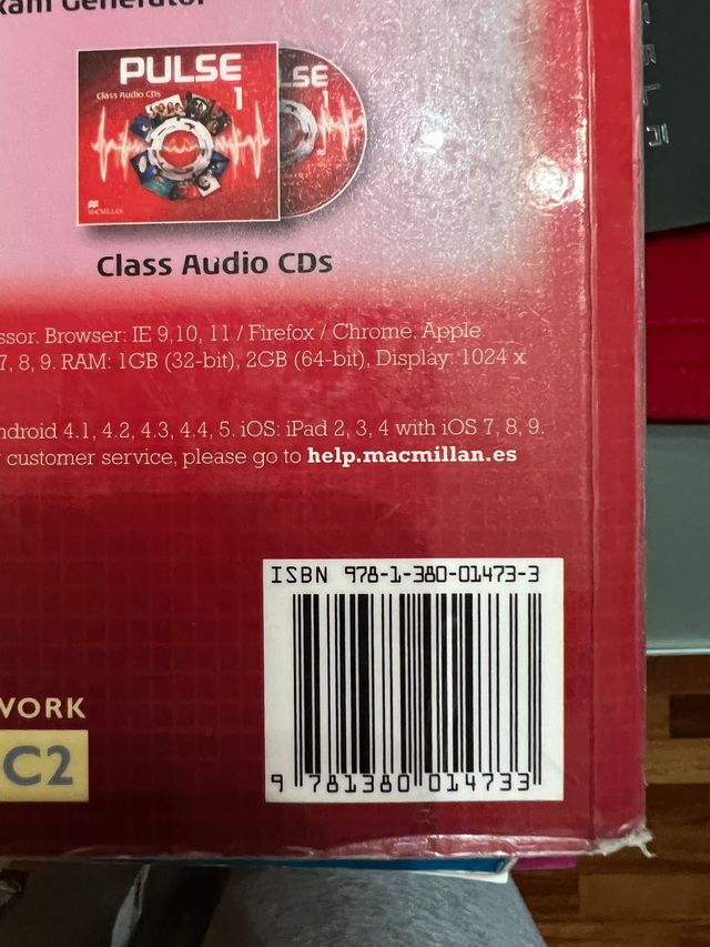 Pulse 1 Student's book ISBN9781380014733