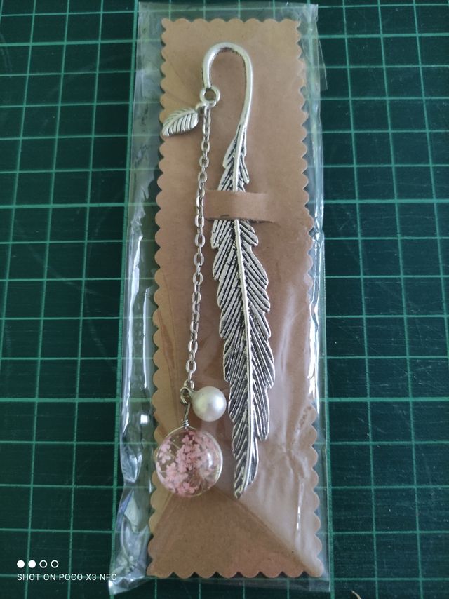 Marcapáginas pluma 3.50unidad