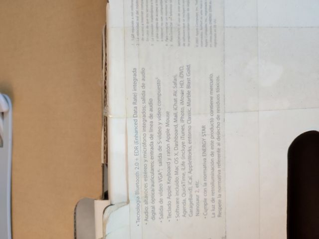 ordenador iMac G5 20