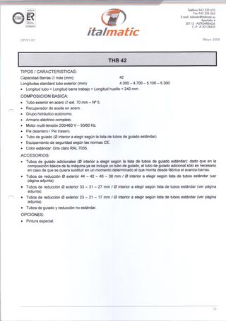 AVANZABARRAS LNS SUPER HYDROBAR THB 42