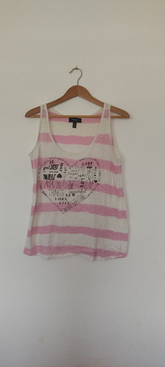 Camiseta tirantes Mango