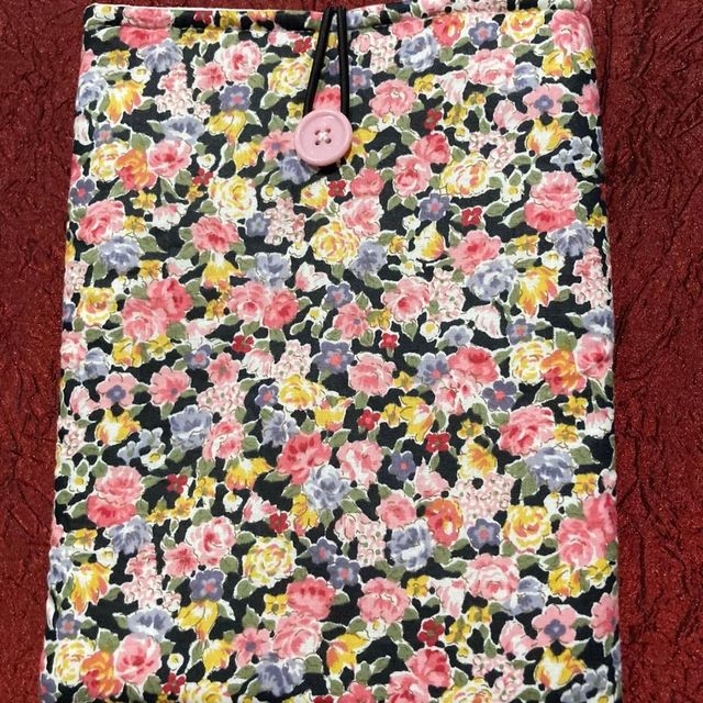 Funda de libros Flores