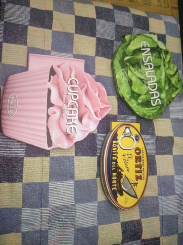 libros de recetas para niños distintas formas