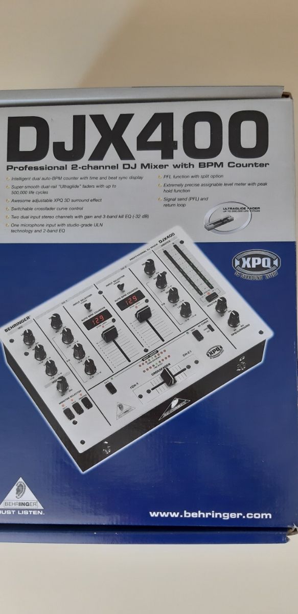 Mesa de mezclas DJX 400