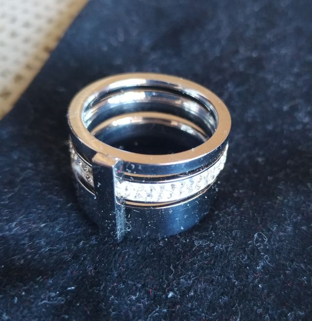 Anillo acero inoxidable