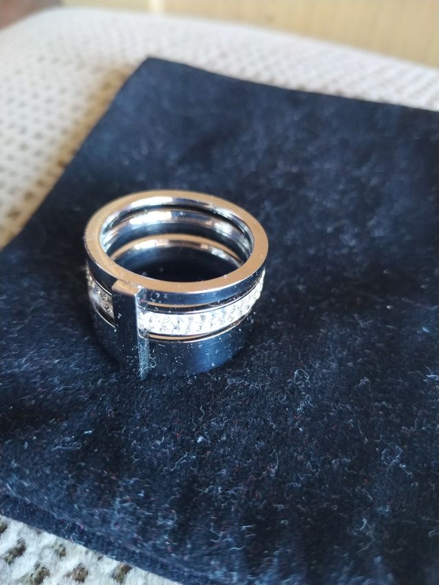 Anillo acero inoxidable