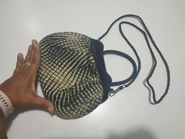 Bolso fiesta hecho a mano