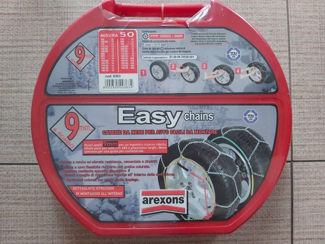 Catene da neve per auto, misura 50