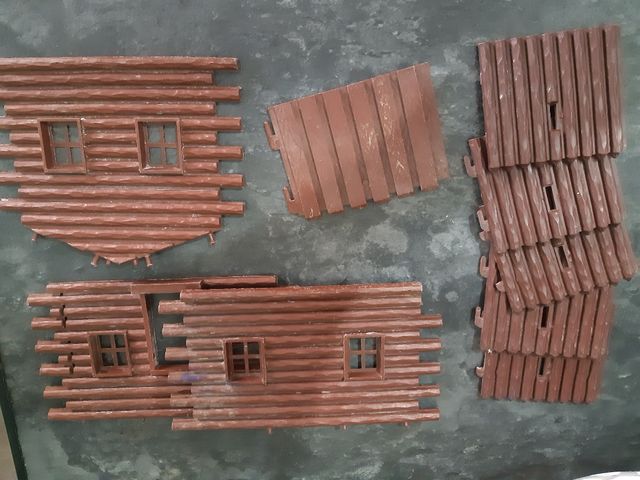 FUERTE APACHE LARAMIE AÑOS 70.