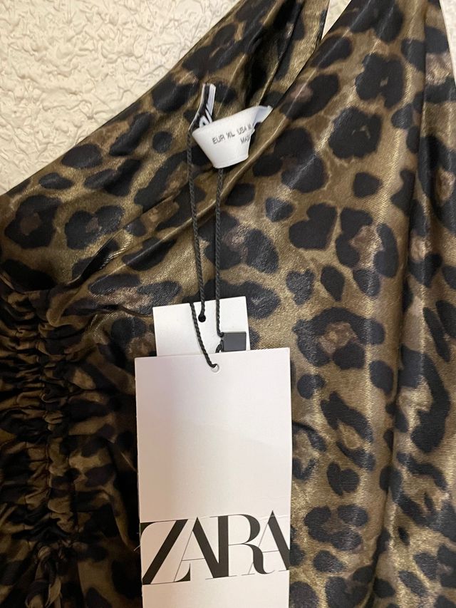 Vestido ZARA animal print sin estrenar