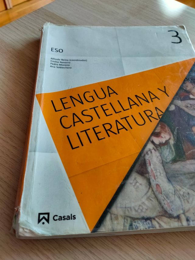 Lengua y literatura 3 ESO. Casals.
