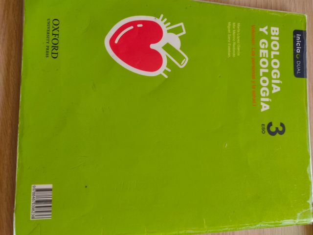 Biología y geología 3 ESO Oxford.