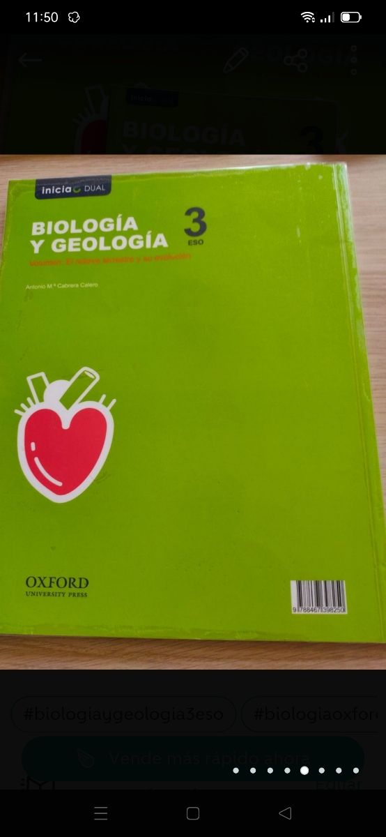 Biología y geología 3 ESO Oxford.