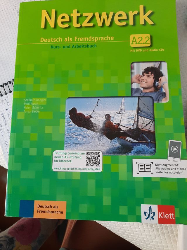 LIBRO ALEMÁN NETZWERK A2.2 SIN ESTRENAR