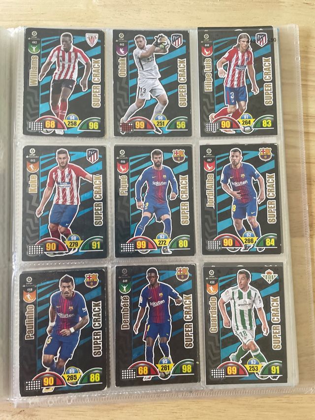 Albúm Adrenalyn temporada 17-18 NEGOCIABLE