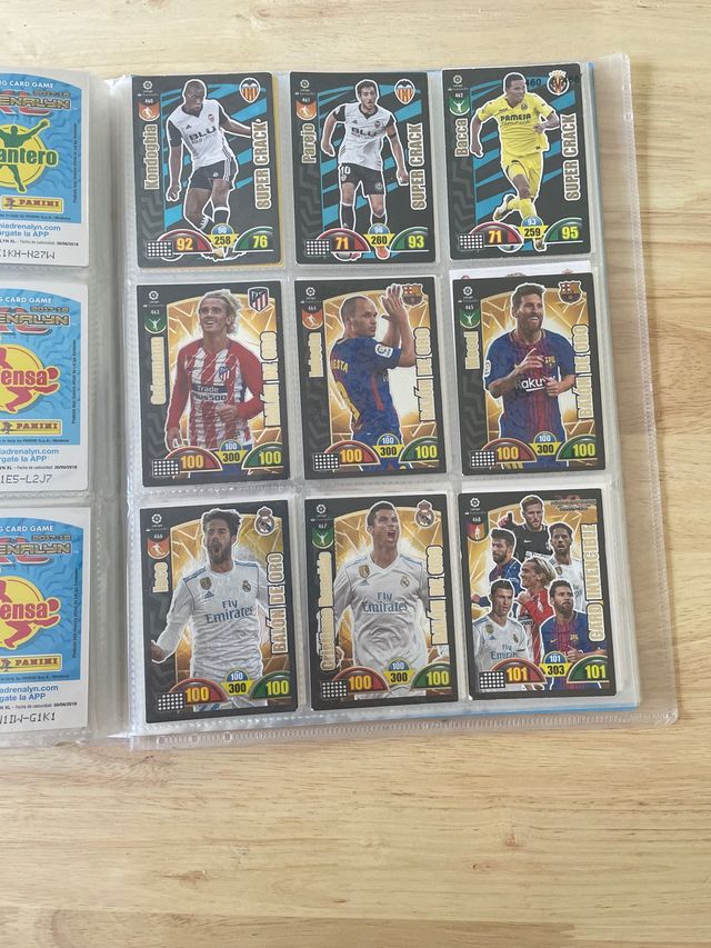 Albúm Adrenalyn temporada 17-18 NEGOCIABLE