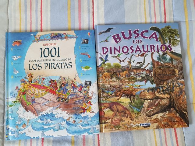 Libro piratas y dinosaurios