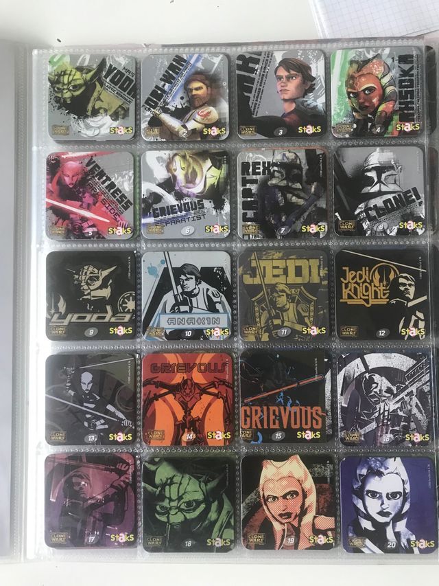 Álbum Star Wars clone wars