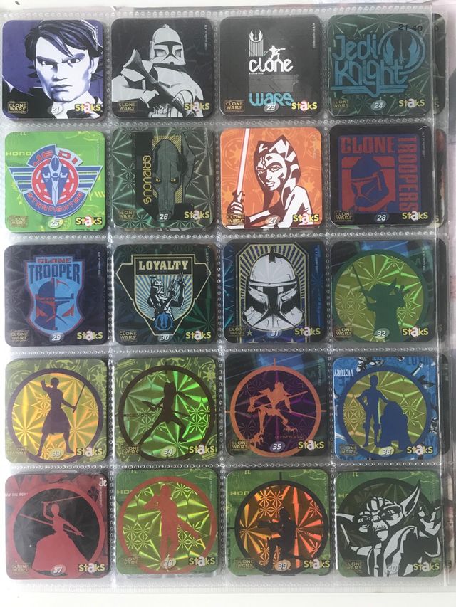 Álbum Star Wars clone wars