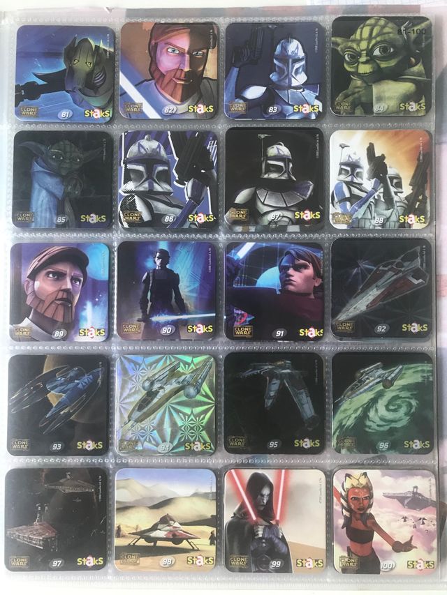 Álbum Star Wars clone wars