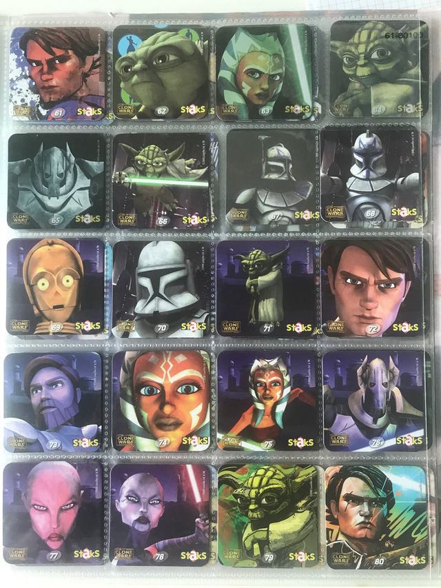 Álbum Star Wars clone wars