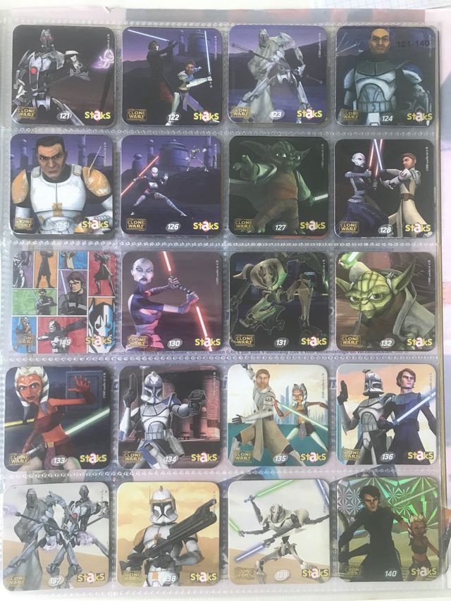 Álbum Star Wars clone wars