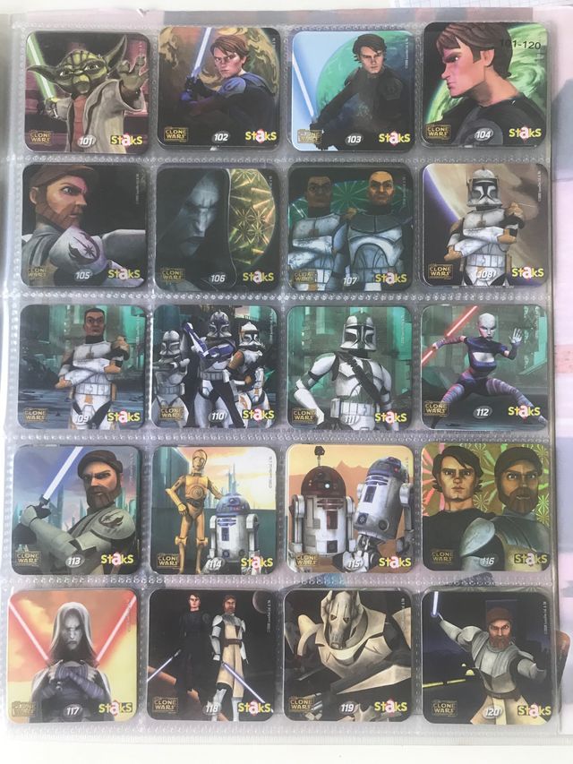 Álbum Star Wars clone wars