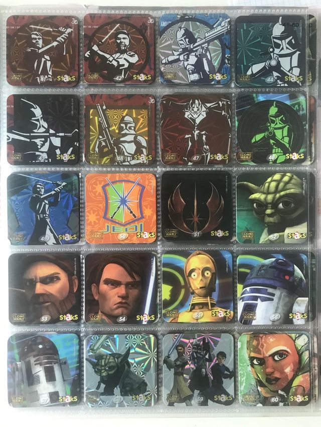 Álbum Star Wars clone wars