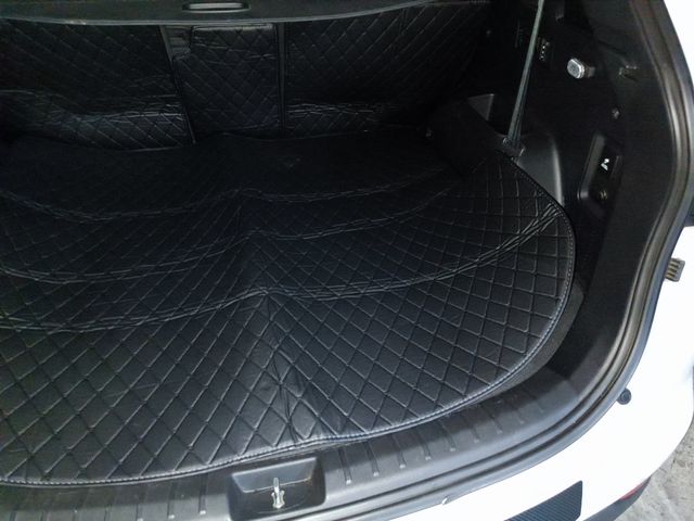 estera maletero coche cuero negro